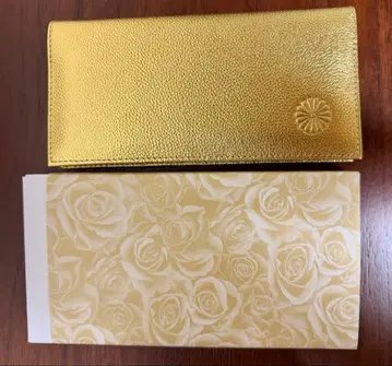 황궁 소가죽 장지갑 골드
