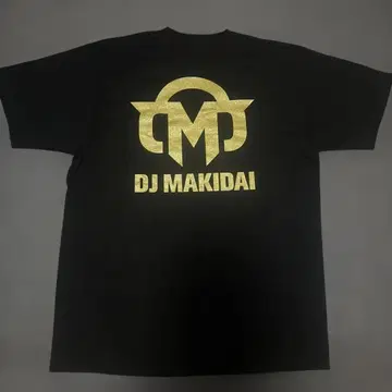 DJ MAKIDAI 골드 로고 T셔츠 EXILE 마키다이