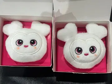 다현 봉제 인형 반지 2점