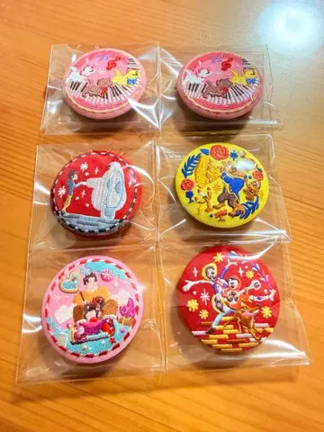 디즈니 자수 캔뱃지 미사용 새상품