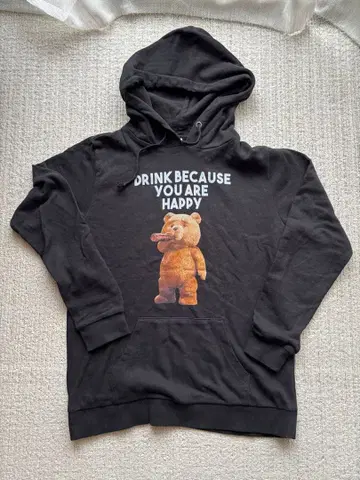 truss ted 테드 곰 후드티 후디 블랙 남성용