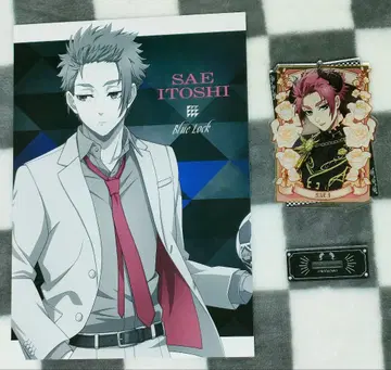 블루 록 이토시 사에 엽서 아크릴 스탠드