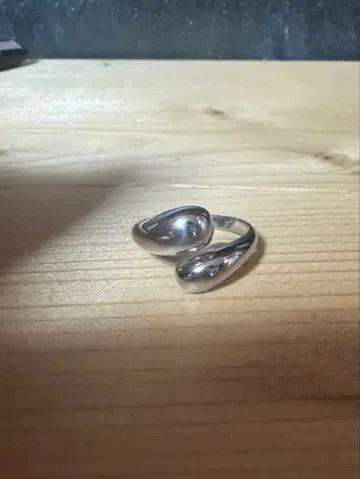 빈티지 실버 티어 모드 반지