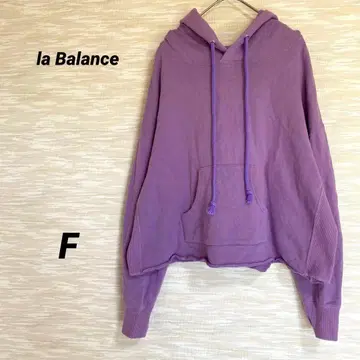 la Balance 후드티 [ F ] 트레이닝복 드롭 숄더 0443