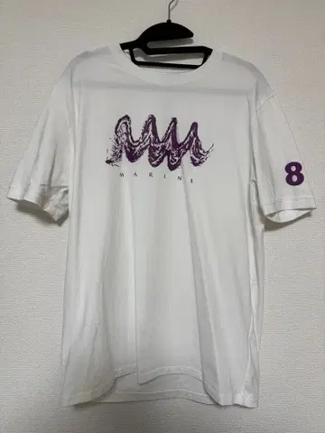 MUTA MARINE T셔츠 사이즈 7 화이트