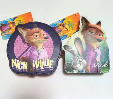 주토피아 코인 케이스 2개 세트 시마무라 디즈니