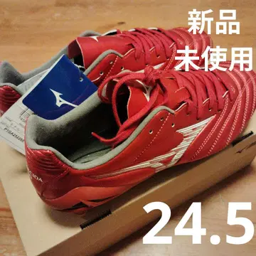 미즈노 풋볼 신발 레드