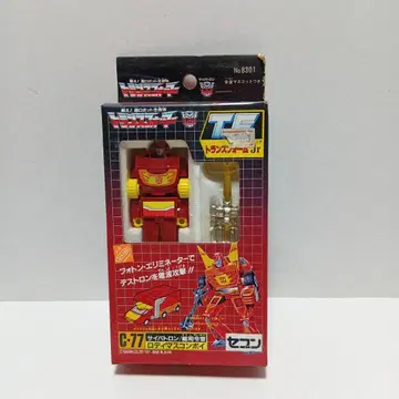1987 트랜스포머 Jr C-77 로디머스 콘보이 합금 마스코트 부