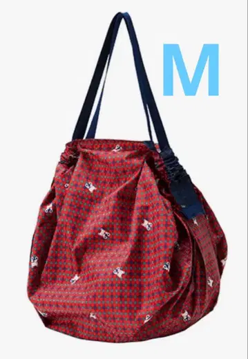 미사용 새상품 파밀리아 에코백 M 슈파트 레드