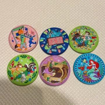 디즈니 자수 캔뱃지