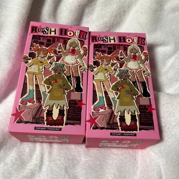 POP MART 피치 라이엇 러쉬 아워 피규어