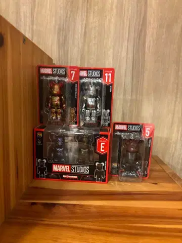 마블 스튜디오 큐브릭 피규어 세트