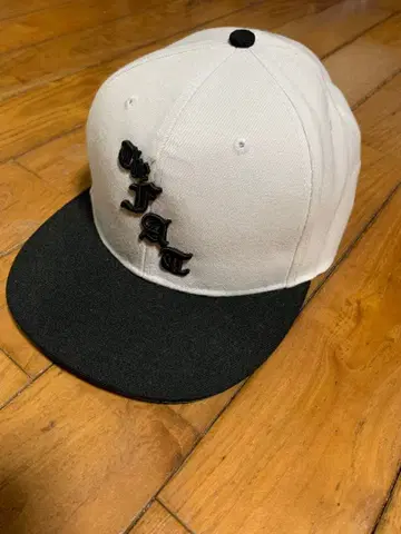 F.A.T. 야구 모자 화이트/블랙