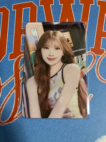 NiziU 마유카 FORWARD WITH U 특전 트레이딩 카드