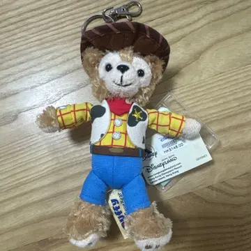 더피 우디 코스튬 키링 홍콩 디즈니