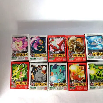 미개봉 키메와자 포켓몬 키즈 10종