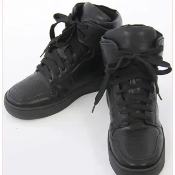 스와로테일 인힐 스니커즈 통굽 블랙