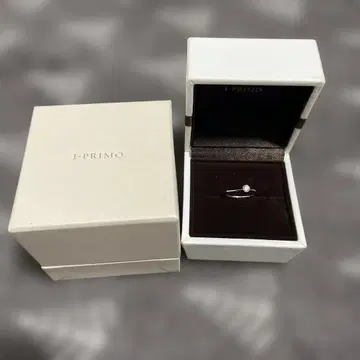 I-PRIMO 다이아몬드 반지 0.233ct 감정서 포함 9호 각인 포함