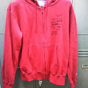 mmts 마미타스 로고 후드티 빨간색