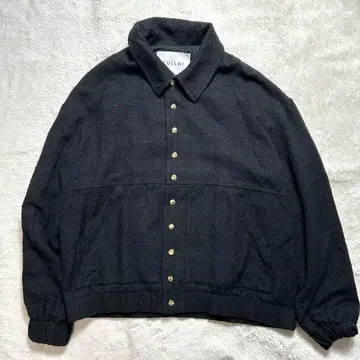 새상품급 쿠르니 레이어드 디자인 블루종 블랙 현행 모델