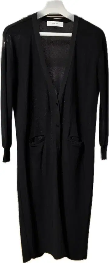 새상품급 LE CIEL BLEU 블랙 롱 가디건