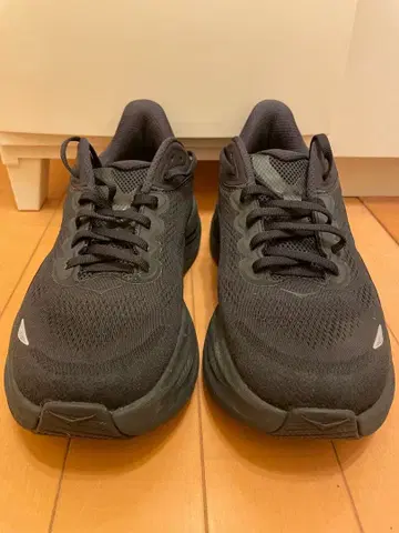 호카 본다이9 27.5cm 2E 와이드 블랙