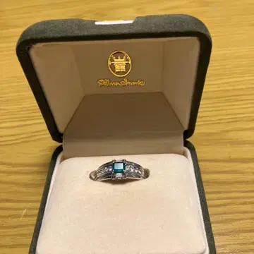 Moon Jewelry 에메랄드 반지 실버 925