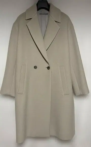 Theory luxe 베이지 체스터 코트