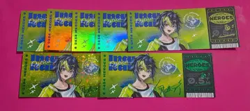 HEROES half Anniversary 티켓풍 카드 이나미 라이