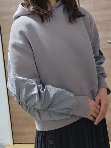 부즈루드 후드티 그레이