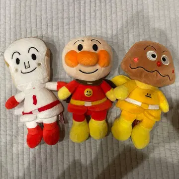 호빵맨 식빵맨 카레빵맨 봉제 인형