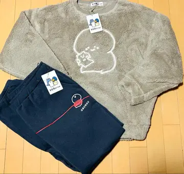 [택 포함] 오분구 씨와 함께 룸웨어 세트 3L 베이지 차콜