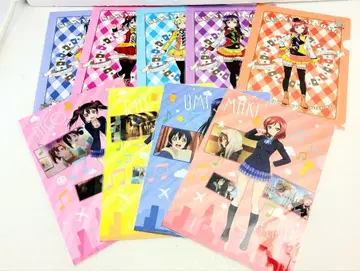 러브 라이브 2015 썸머 캠페인 클리어 파일 9장 세트