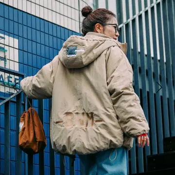 be with M 밀리아우터 베이지