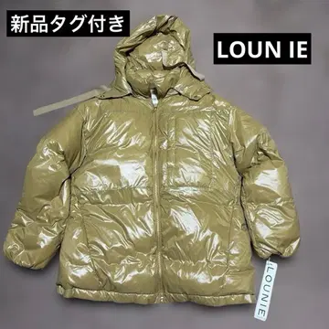 택 포함 새상품 루니 다운 페더 다운 자켓 베이지