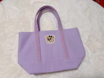 새상품 FEELER 페일 퍼플 토트백 올드 테디