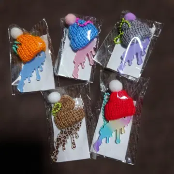 도로도로 비와코 키링 비와코 DORODORO 도로도로 레오파드 무늬