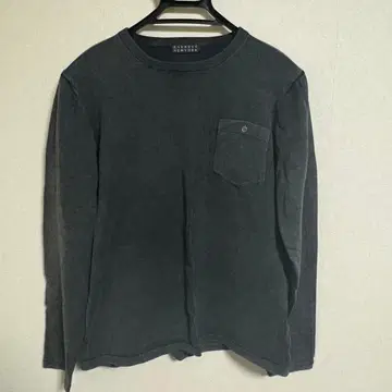 BARNEYS NEW YORK 다크 그레이 긴팔 셔츠