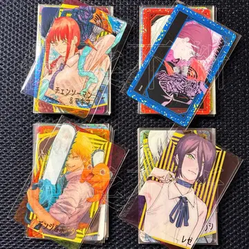 체인소 맨 점프샵 금박 클리어 카드 컬렉션 컴플리트