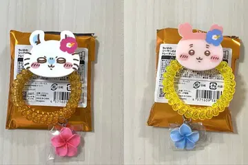 치이카와 시사 기념품 가게 코일 머리끈 3개 세트