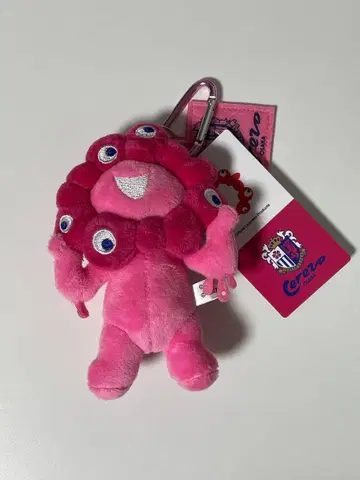 세레소 오사카 EXPO2025 미야쿠미야쿠 카라비너 포함 마스코트 핑크