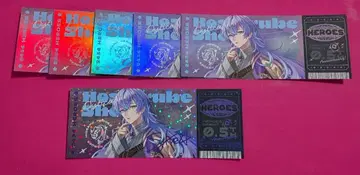 HEROES Half Anniversary 티켓풍 카드 호시미치 쇼