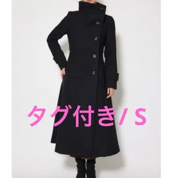 rienda 25 오버넥 신데렐라 라인 코트