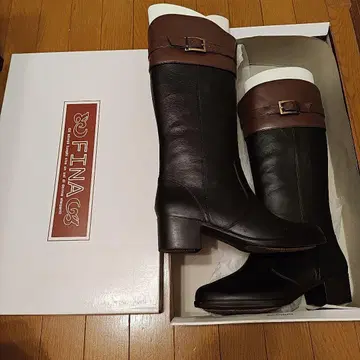 투톤 컬러 레인부츠