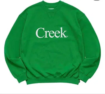 creek whimsysocks 맨투맨 그린 L 사이즈