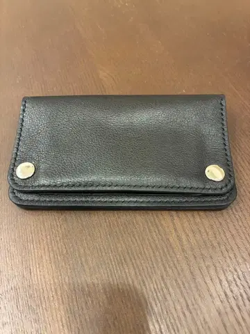 미들 트래커 지갑 가죽 공예 핸드메이드 소가죽