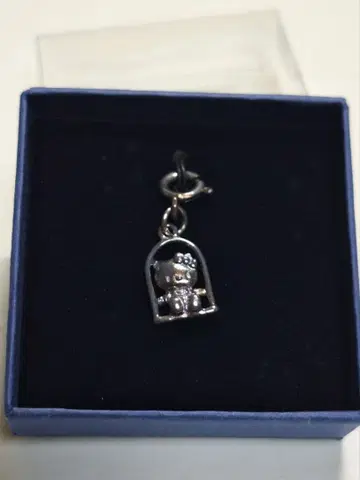 헬로키티 액세서리 참 그네 키티 Silver925