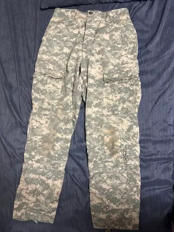 밀리터리 디지털 카모플라주 카고 팬츠
