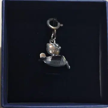 헬로키티 액세서리 참 비행기 키티 Silver925