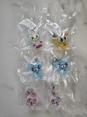 나루미야 캐릭터즈 메지루시 액세서리 6점 세트